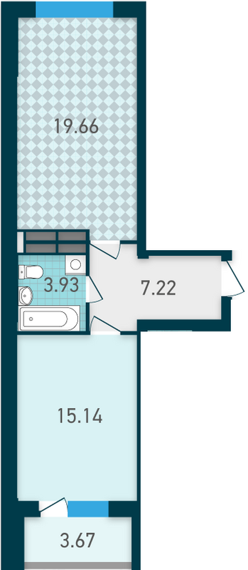 Планировка типа  1.15