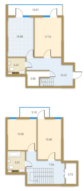 Планировка типа  3В