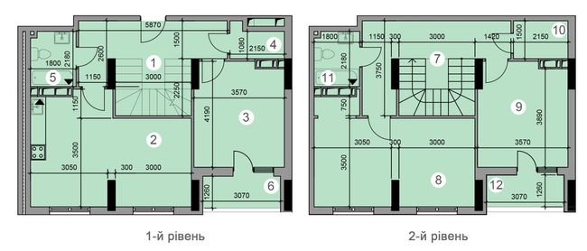 Планировка типа  3Б
