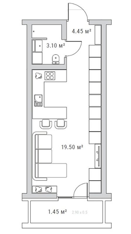 Планировка типа  Тип 7*